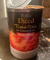 Mängden socker i Petite Diced Tomatoes