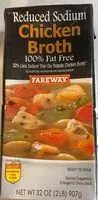 Mängden socker i Reduced Sodium Chicken Broth