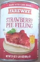 Mängden socker i Strawberry Pie Filling