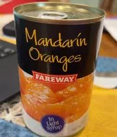 Mängden socker i Mandarian oranges