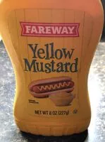 Mängden socker i Yellow mustard