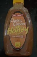Mängden socker i Classic Clover Honey Raw Unfiltered