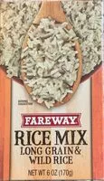 Mängden socker i Rice Mix Long Grain & Wild Rice