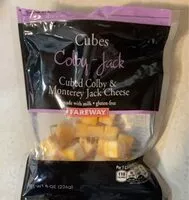 Mängden socker i Colby-Jack Cubes