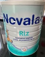 Mängden socker i Novalac riz 0-36 mois