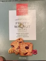 Mängden socker i Fruity Walnut Crisps