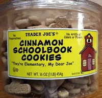 Mängden socker i Cinnamon Schoolbook Cookies