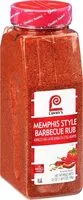 Mängden socker i Memphis barbecue rub