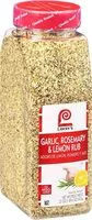Mängden socker i Garlic rosemary lemon rub