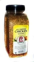 Mängden socker i All Purpose Chicken Seasoning