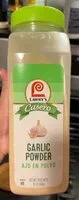 Mängden socker i Garlic powder
