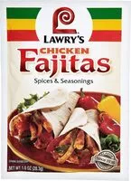 Mängden socker i Chicken fajitas spices seasonings