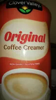 Mängden socker i Original non-dairy coffee creamer, original