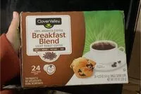 Mängden socker i Breakfast blend coffee