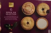 Mängden socker i 6 Mince Pie Selection