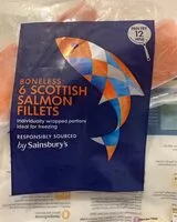 Mängden socker i Boneless 6 Scottish Salmon Fillets