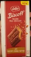 Mängden socker i Lotus biscoff belgian milk chocolate
