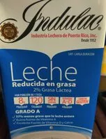 Mängden socker i Leche reducida en grasa