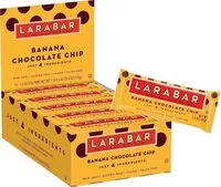 Mängden socker i Larabar gluten free bar banana chocolate chip