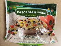 Mängden socker i Cascadian Farm Organic Brown Rice Hearty Blend