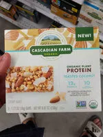 Mängden socker i Toasted coconut organic plant protein chewy bars, toasted coconut