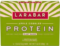 Mängden socker i Larabar protein apple cobbler multipack