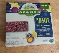 Socker och näringsämnen i Cascadian farm organic