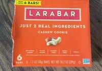 Mängden socker i Larabar chshew cookie