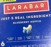 Mängden socker i Larabar blueberry
