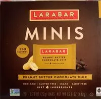 Mängden socker i Peanut Butter Chocolate Chip