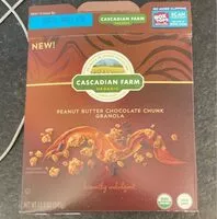 Mängden socker i peanut bytter chocolatte chunk granola