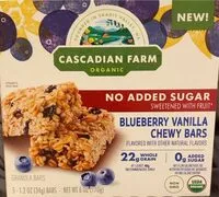 Mängden socker i blueberry vanilla chew bar