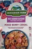 Mängden socker i Mixed berry cereal