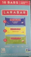 Mängden socker i Larabar Variety Pack