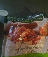 Mängden socker i Organic fire roasted sweet potatoes
