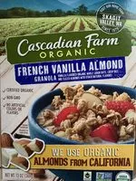 Mängden socker i Organic French Vanilla Almond Granola