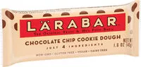 Mängden socker i Larabar gluten free bar chocolate chip cookie dough