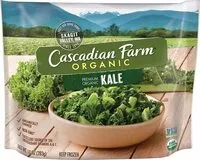 Mängden socker i Organic kale