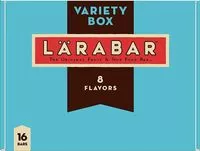 Mängden socker i Larabar gluten free snack bars variety box vegan flavors