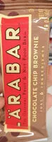 Mängden socker i Larabar Chocolate Chip Brownie Fruit & Nut Bar