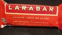 Mängden socker i Lärabar - cashew . noix de cajoux