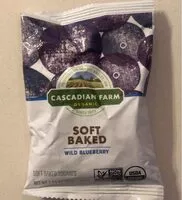 Mängden socker i Cascadian Farm Organic Wild Blueberry Soft Baked Squares