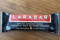 Mängden socker i Cacao et noix de coco tendres