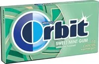 Mängden socker i Orbit Sweet mint slim pack