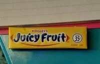 Mängden socker i Wrigleys juicy fruit