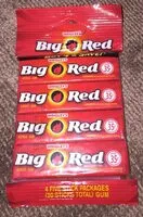 Mängden socker i Big Red