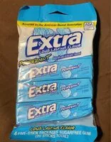 Mängden socker i Extra Peppermint gum