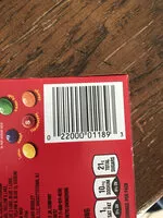 Mängden socker i Original bite size candies, original