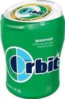 Mängden socker i Wrigley's sugarfree gum spearmint