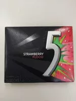 Mängden socker i 5 gum Strawberry Flood
